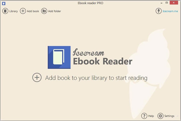 Icecream Ebook Reader