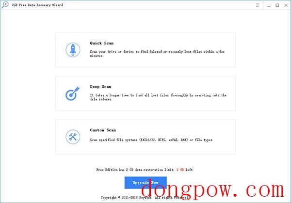 2GB Free Data Recovery Wizard