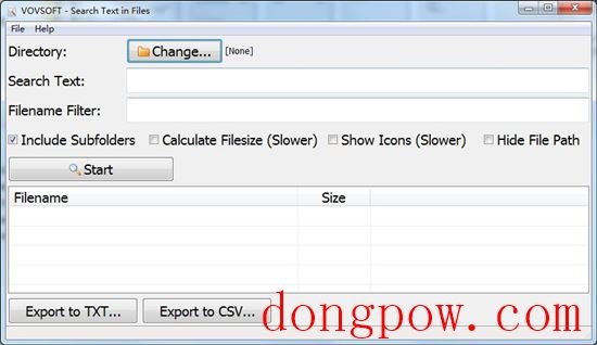 VovSoft Search Text in Files