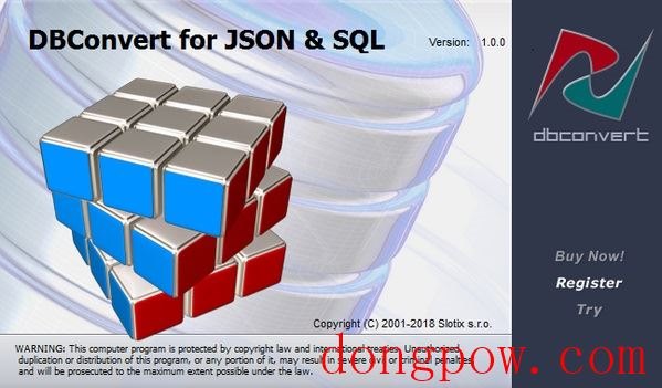 DBConvert for JSON and SQL