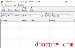 Jocsoft FLV Converter