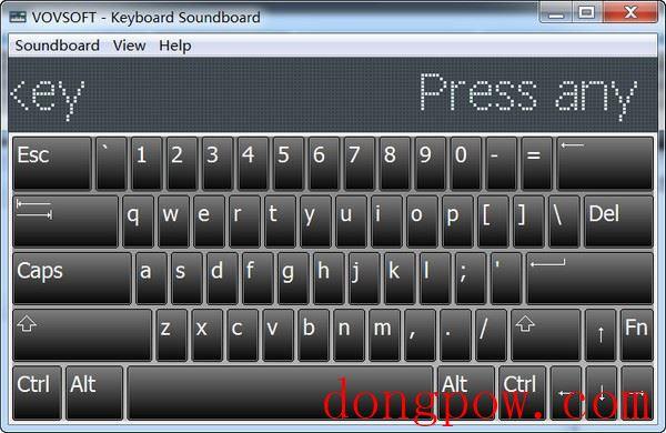 Vovsoft Keyboard Soundboard