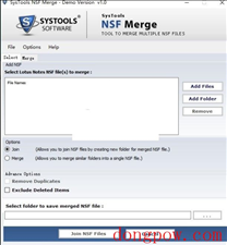 SysTools NSF Merge