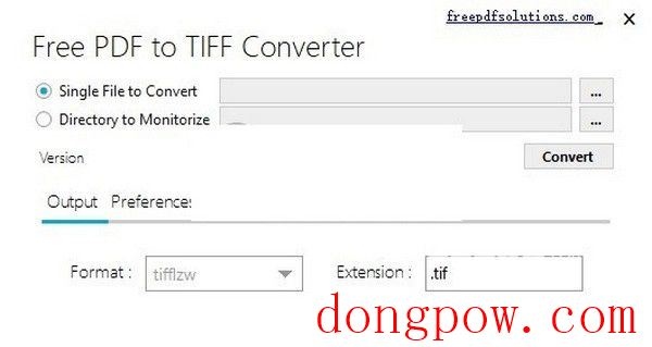 Free PDF to TIFF Converter