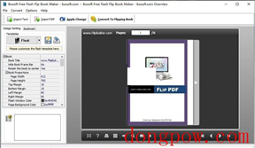 Boxoft Free Flash Flip Book