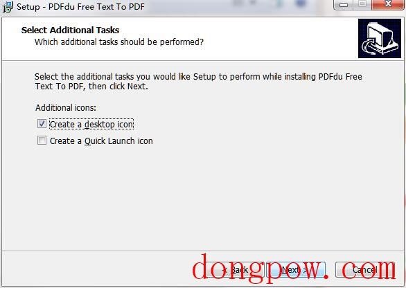 PDFdu Free Text to PDF