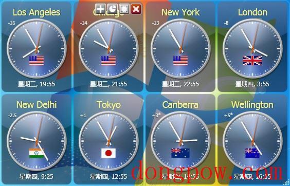 Sharp World Clock