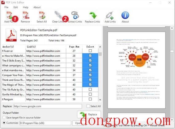 PDF Link Editor