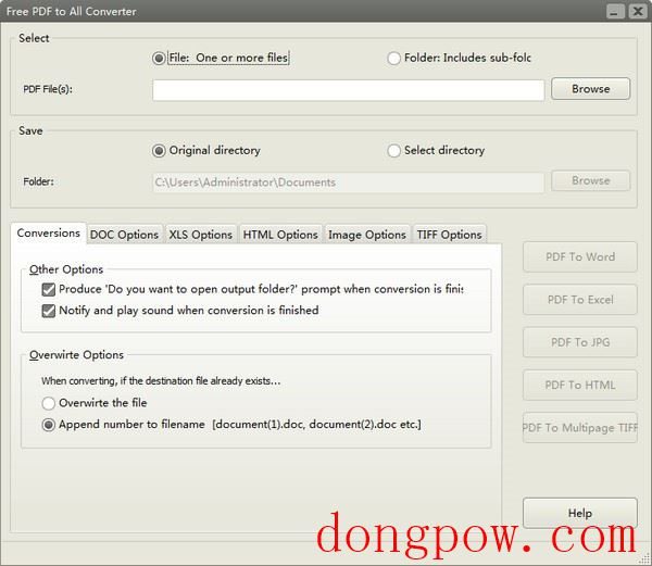 Free PDF to All Converter