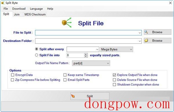 Split Byte