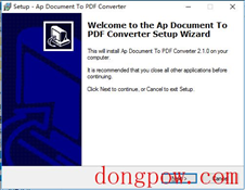 AP Document to PDF Converter