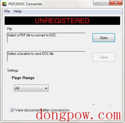 PDF2DOC Converter