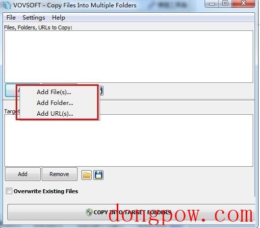 Copy Files Into Multiple Folders