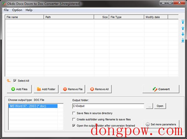 Okdo Docx Docm to Doc Converter