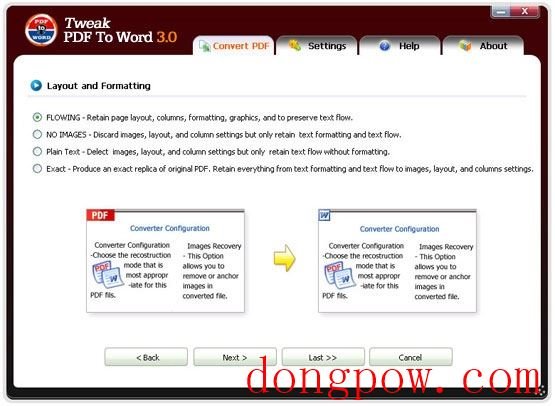 Tweak PDF To Word