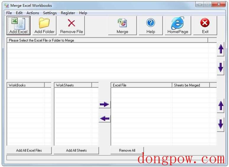 Merge Excel Workbooks