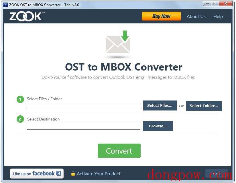 ZOOK OST to MBOX Converter