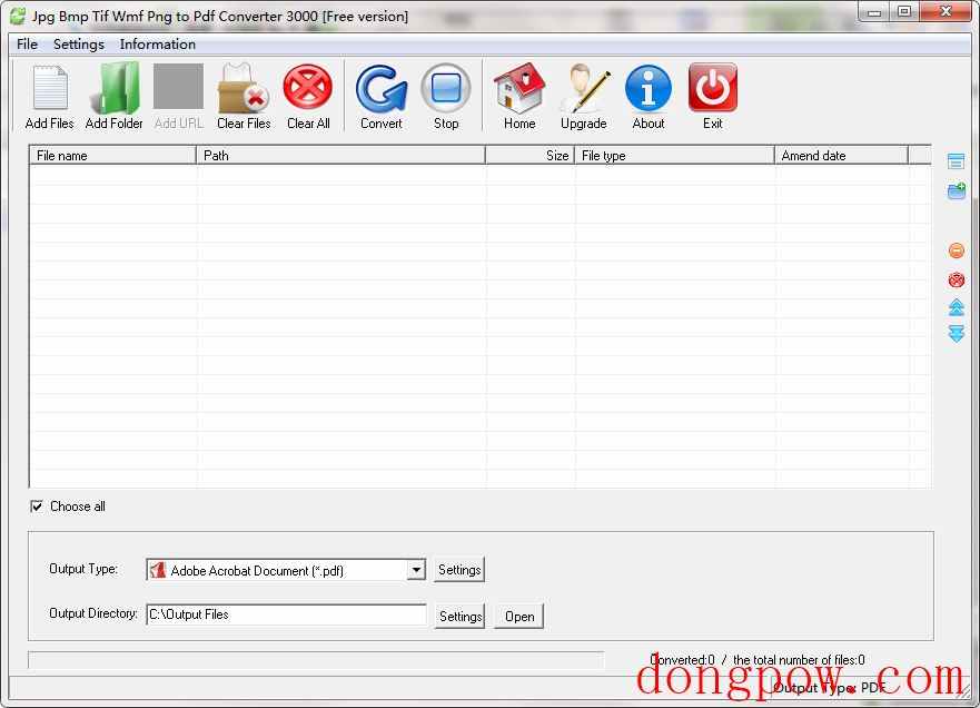 Jpg Bmp Tif Wmf Png to Pdf Converter