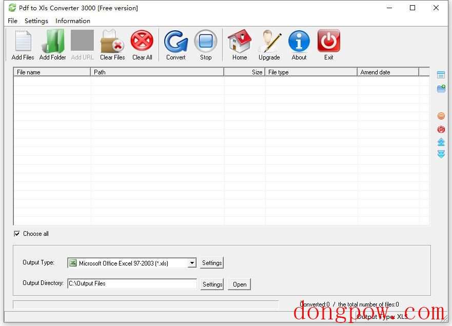 Pdf to Xls Converter 3000