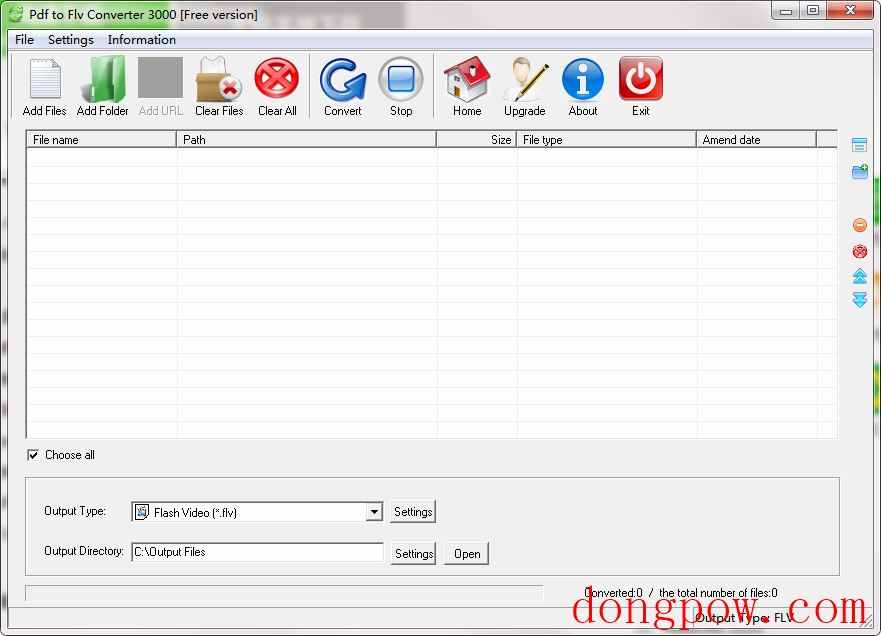 Pdf to Flv Converter 3000