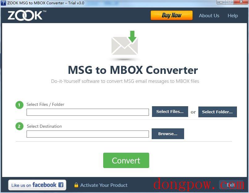 ZOOK MSG to MBOX Converter