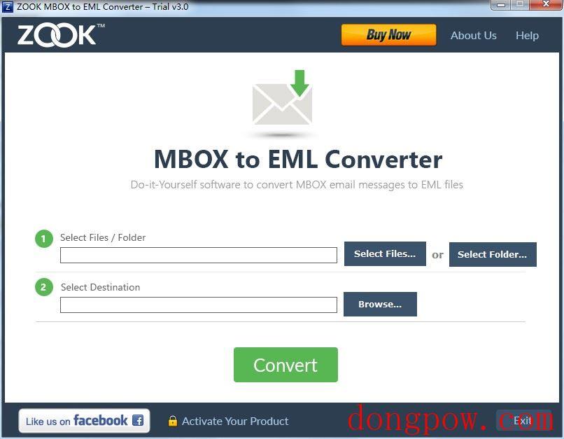 ZOOK MBOX to EML Converter