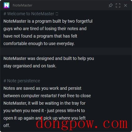 NoteMaster