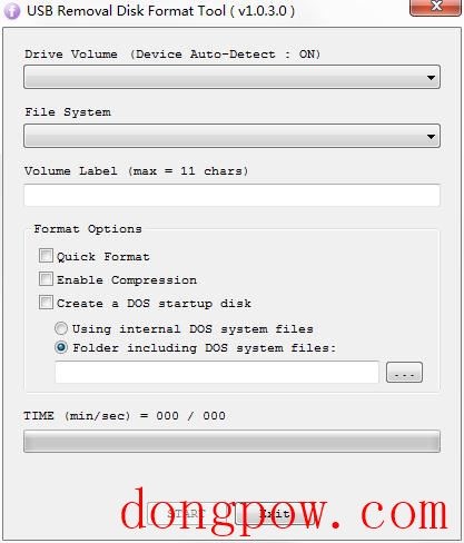 USB Removal Disk Format Tool