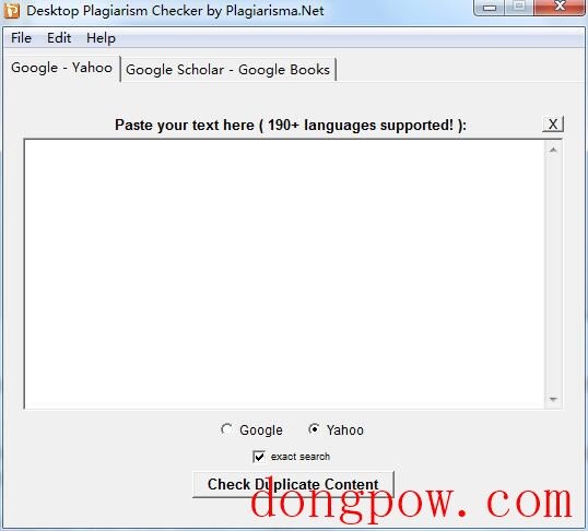 Desktop Plagiarism Checker