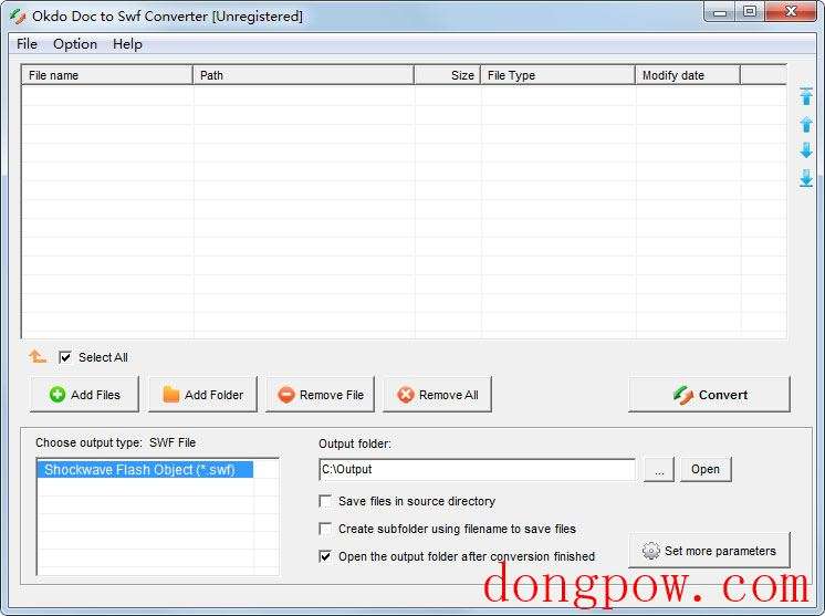 Okdo Doc to Swf Converter