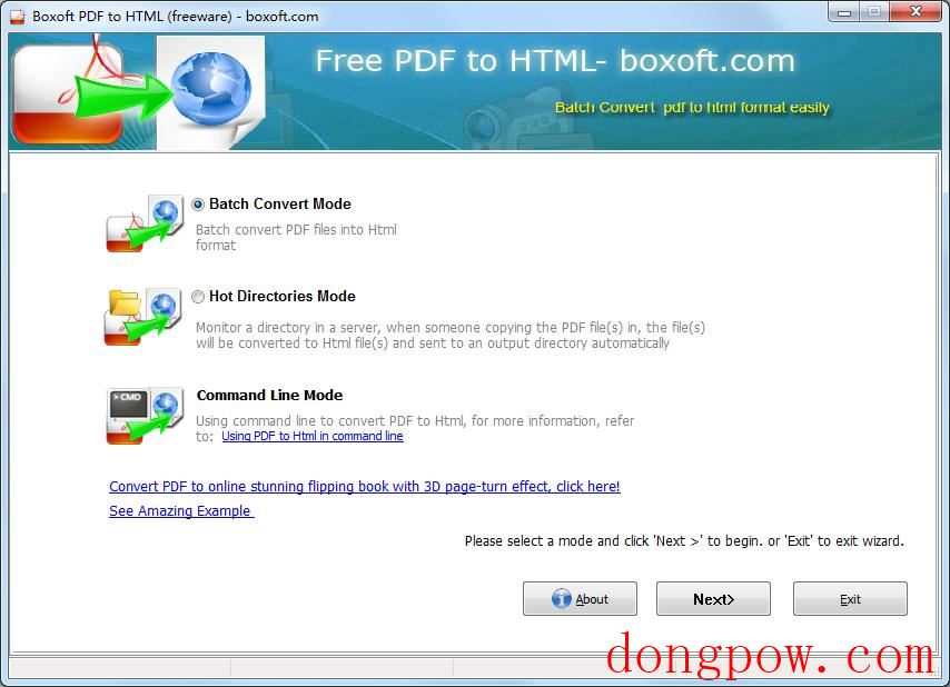 Boxoft PDF to Html