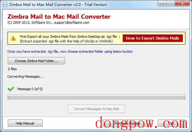 Zimbra Mail to Mac Mail Converter