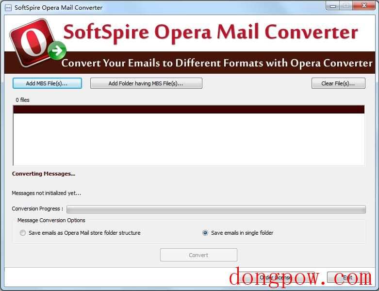 SoftSpire Opera Mail Converter