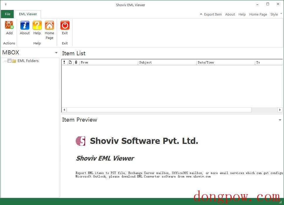 Shoviv EML Viewer