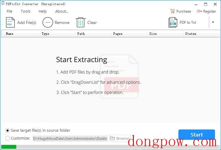 PDF to Txt Converter