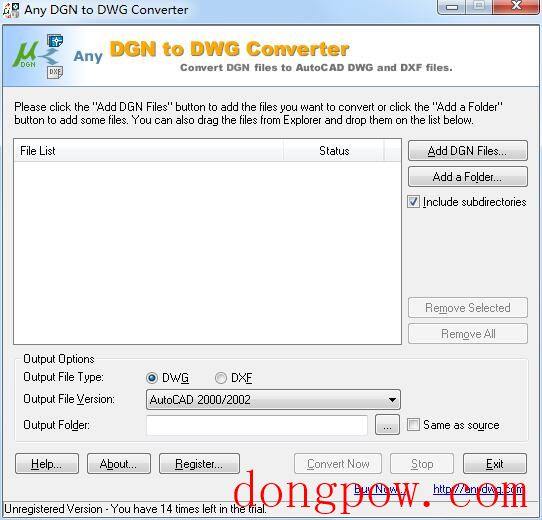 Any DGN to DWG Converter