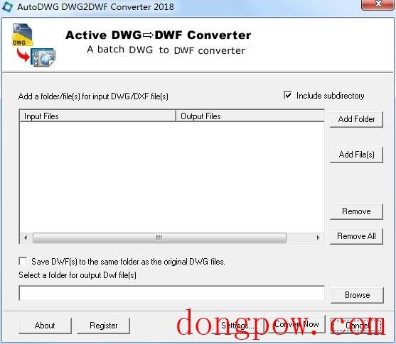 AutoDWG DWG2DWF Converter