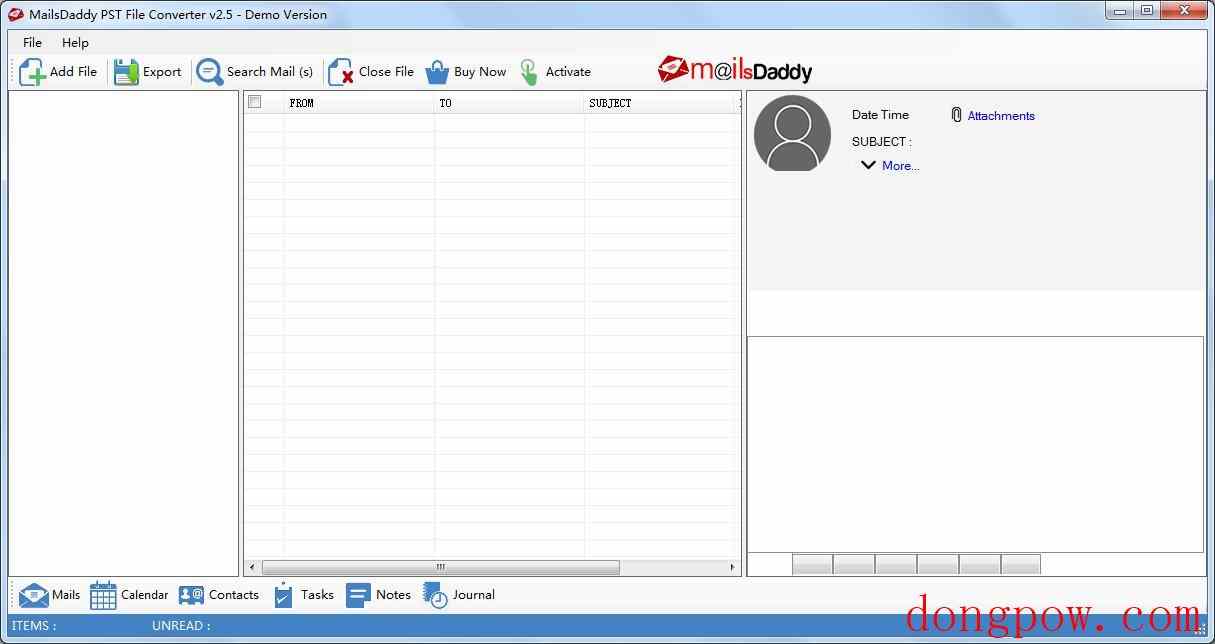 MailsDaddy PST File Converter