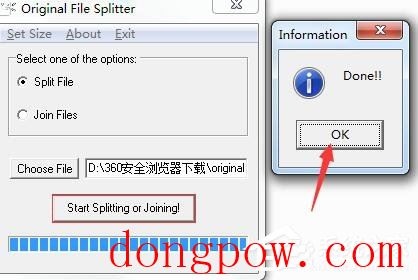 Original File Splitter