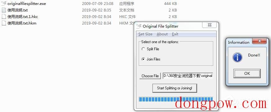 Original File Splitter