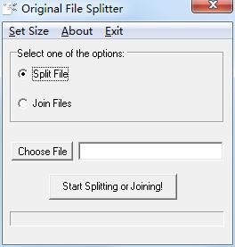 Original File Splitter