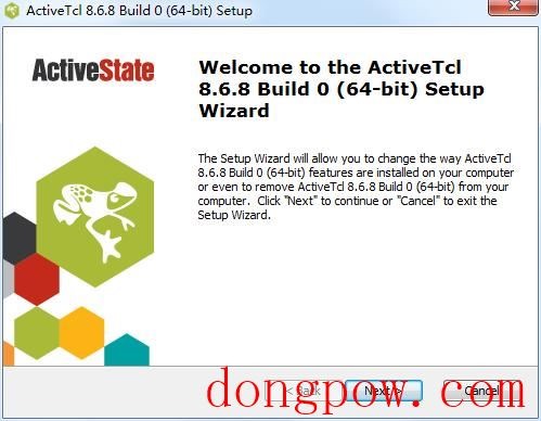 ActiveTcl(TCL脚本编辑工具)  V8.6.8.0 64位英文安装版