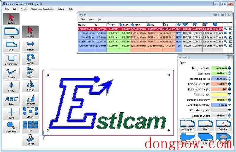 Estlcam(3D打印工具) V10.024