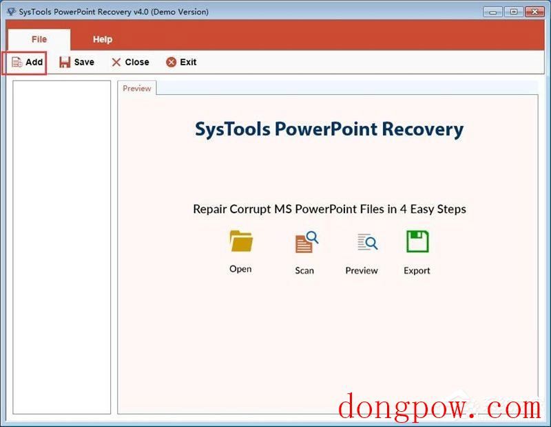 SysTools PowerPoint Recovery(PPT数据恢复工具) V4.0.0.0