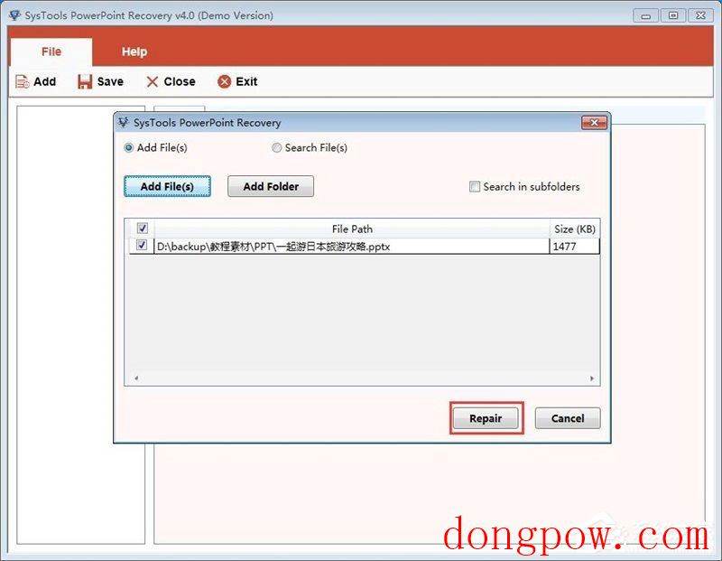 SysTools PowerPoint Recovery(PPT数据恢复工具) V4.0.0.0