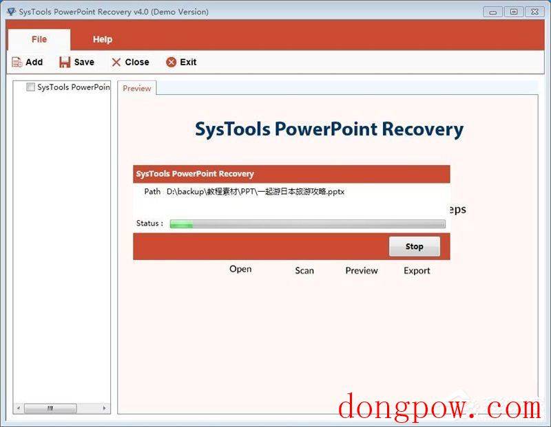 SysTools PowerPoint Recovery(PPT数据恢复工具) V4.0.0.0