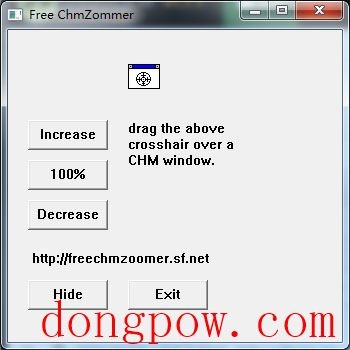 Free ChmZoomer(字体放大工具) V1.0 绿色版