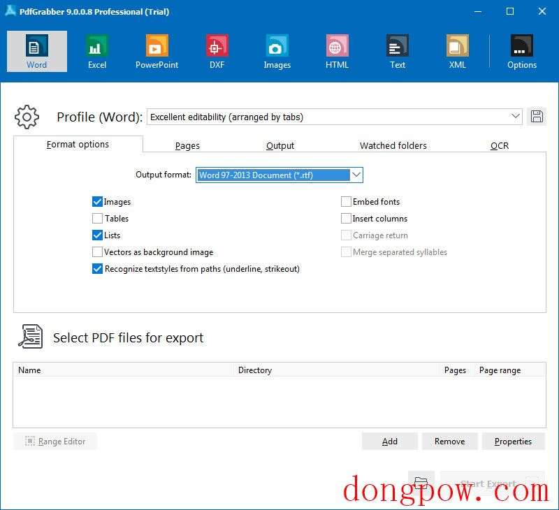 PdfGrabber(pdf文件导出工具) V9.0.0.10