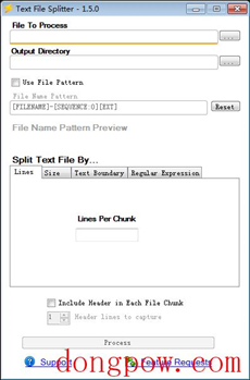 Text File Splitter(文件分割工具) V1.5.0 绿色免费版