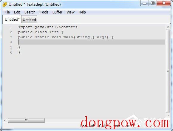 Textadept(可扩展文本编辑器) V7.9 绿色版